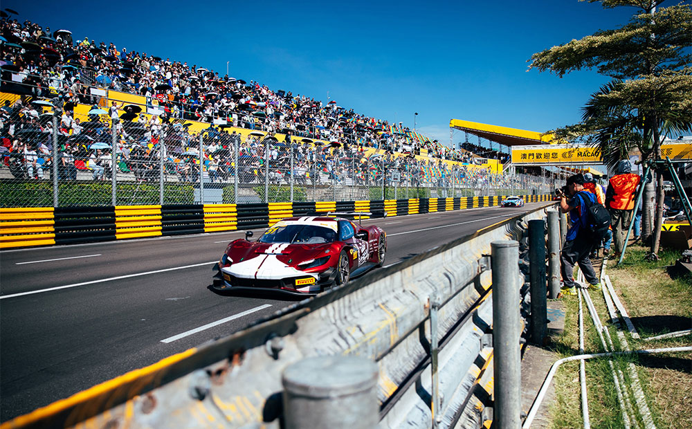 2023年 VXONN 助力法拉利车队征战 格林披治东望洋赛道，提供超强引擎保护